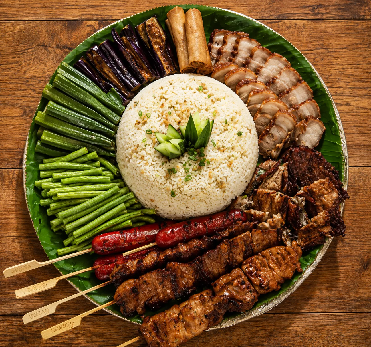 Filipino street-food style late-night snack plate at Late Night Go-To Winnipeg
